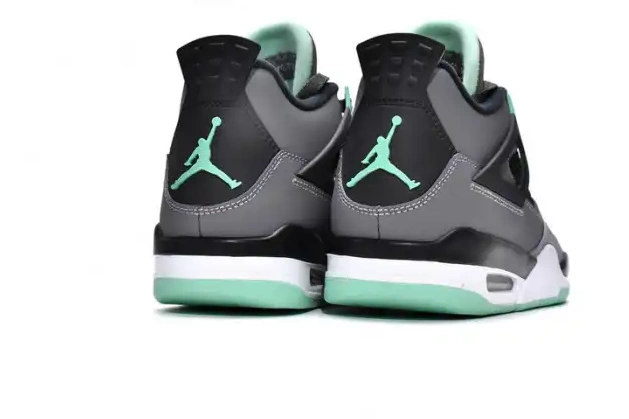 Rep Husky Jordan 4 Retro Green Glow Air 308497-033 0408